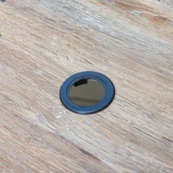 7pc Outdoor Dining Set With Swivel Chairs With Cushions & Faux Wood Table With Umbrella Hole - Captiva Designs -Furniture GUEST 90ab92e2 60fc 4054 8107 bb5ce701f99a 3