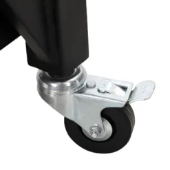 Outdoor Double Shelf Movable Steel Rectangle Cart Table - Captiva Designs -Furniture GUEST 94012dfe a444 4545 ad54 ba931c43a684