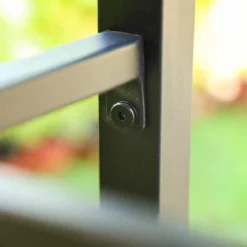 Outdoor Steel End Table - Black - Captiva Designs 13 Outdoor Steel End Table - Black - Captiva Designs -Furniture GUEST 9462d7de 3927 4c6f a25b 74109d22af58