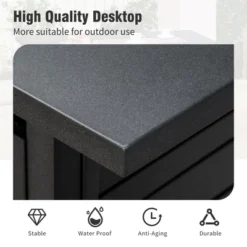 Captiva Designs 4pc Outdoor Wicker Patio Fire Pit Set With Armchairs For Poolside, Backyard 18 Captiva Designs 4pc Outdoor Wicker Patio Fire Pit Set With Armchairs For Poolside, Backyard -Furniture GUEST 984c4305 e81b 4120 913a 41c8c8cfe100