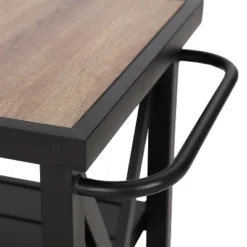 Captiva Designs 1pc Weather-Resistant Patio Double-Shelf Movable Rectangular Steel Cart Table 12 Captiva Designs 1pc Weather-Resistant Patio Double-Shelf Movable Rectangular Steel Cart Table -Furniture GUEST 9caf853a 3442 4ef5 925d 1d386b72d58a