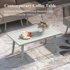 Captiva Designs Outdoor Patio Rope Rattan Furniture Conversation Sets With Coffee Table -Furniture GUEST 9d5fa62c 6380 48fa 8f97 1646b5cc4e03