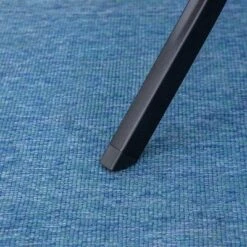 7pc Patio Dining Set With Rectangle Table With 2.6" Umbrella Hole & Metal Sling Arm Chairs - Captiva Designs -Furniture GUEST a1fe1659 a87c 4a7f b80e e7eec8834bb3 18