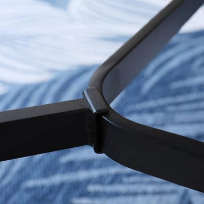 Captiva Designs 9pc Outdoor Dining Set With Rectangle Table And Blue Aluminium Textilene Chairs 13 Captiva Designs 9pc Outdoor Dining Set With Rectangle Table And Blue Aluminium Textilene Chairs - Image 11