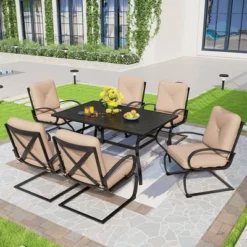 Captiva Designs 2pc Outdoor Arm Chairs With 4" Cushion 12 Captiva Designs 2pc Outdoor Arm Chairs With 4" Cushion -Furniture GUEST aa81a436 254a 4c3f 9429 8fc9999c6197