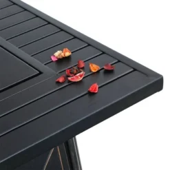 5pc Outdoor Set With Spring Motion Chairs & 28" Fire Table - Captiva Designs -Furniture GUEST ab75f7c9 00a8 4f15 a31f 07cf2e17a021