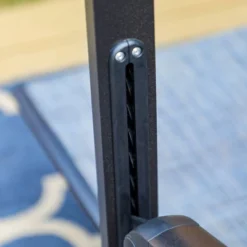 7pc Outdoor Dining Set With 7 Position Folding Chairs With Expandable Metal Table - Captiva Designs -Furniture GUEST ac5213c3 92c2 4e4f 8808 3ecf5c78f7b4