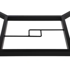 5pc Outdoor Set With Swivel Stools & Cushions & Square Metal Table - Captiva Designs -Furniture GUEST acdd5579 4712 47ea be26 fd6121b8f8ec 2