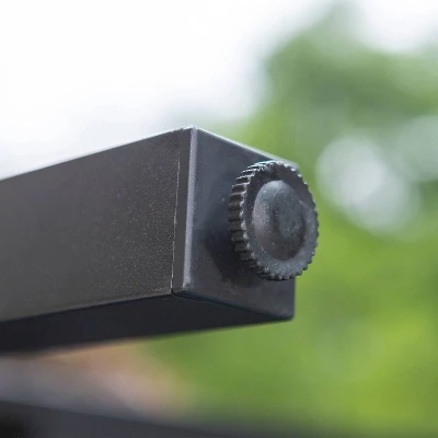 7pc Patio Dining Set With Expandable Steel Table & Metal Padded Arm Chairs - Captiva Designs 9 7pc Patio Dining Set With Expandable Steel Table & Metal Padded Arm Chairs - Captiva Designs - Image 7