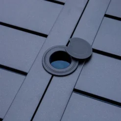 7pc Patio Dining Set With 360 Swivel Chairs & Rectangle Steel Table - Captiva Designs 11 7pc Patio Dining Set With 360 Swivel Chairs & Rectangle Steel Table - Captiva Designs -Furniture GUEST b0a5602b dd16 4e1d 93e5 bf450450c1bf