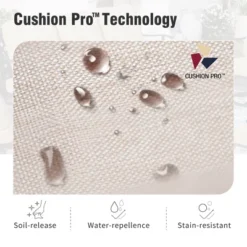 Captiva Designs 6pc Extra Large Metal Outdoor Patio Fire Pit Set With Swivel Pattern-back Chairs -Furniture GUEST b11da4b9 7692 4706 b69e 0d70cebb80e6 2