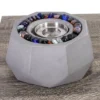 Outdoor Small Table Top Fire Pit - Light Gray - Captiva Designs -Furniture GUEST b44b693d 8745 4f1c a2e8 dd37ce087d16