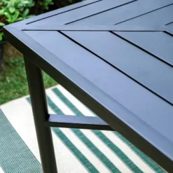 Captiva Designs 7pc Outdoor Dining Set With C-Spring Motion Chairs & Metal Table With Umbrella Hole 20 Captiva Designs 7pc Outdoor Dining Set With C-Spring Motion Chairs & Metal Table With Umbrella Hole -Furniture GUEST b59896f5 2bdf 4b21 8446 d60e504638a1