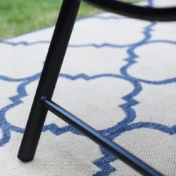 2pk Outdoor 7 Position Arm Chairs With High Backs & Aluminum Frames - Captiva Designs -Furniture GUEST b6ce974f bbca 4904 919c 29ad0a060642