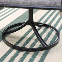 5pc Patio Set With Square Table & Steel 360 Swivel Sling Arm Chairs - Captiva Designs -Furniture GUEST bda52676 2b9e 4f32 842d b685a909acd6 2