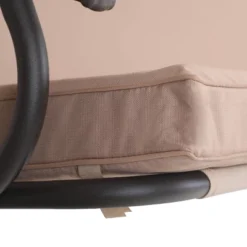 Outdoor 3 Person Glider With Cushions & Small Side Table - Captiva Designs -Furniture GUEST be2f9275 087c 422e bd0d eff61ea3df18