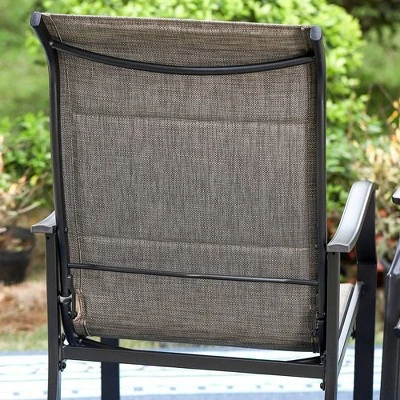 9pc Outdoor Dining Set With Extendable Table & Textilene Chairs - Captiva Designs 10 9pc Outdoor Dining Set With Extendable Table & Textilene Chairs - Captiva Designs - Image 8