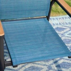 Captiva Designs 9pc Outdoor Dining Set With Rectangle Table And Blue Aluminium Textilene Chairs 17 Captiva Designs 9pc Outdoor Dining Set With Rectangle Table And Blue Aluminium Textilene Chairs -Furniture GUEST c0caba1b edfe 4899 9971 b551b8d96a51