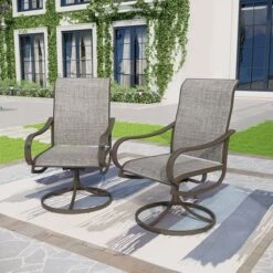 2pk Patio Swivel Rocking Chairs - Captiva Designs -Furniture GUEST c4508926 99f9 40f7 9a0c 004ba5c28ec5