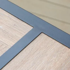 7pc Patio Dining Set With Faux Wood/Steel Table With Umbrella Hole & Metal Padded Arm Chairs - Captiva Designs -Furniture GUEST c4c7f858 fe7c 475d 8c9d 38ae5a5fa687 1