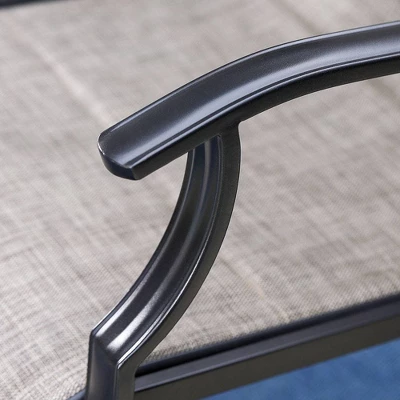 5pc Patio Dining Set With Round Table & Sling Arm Chairs - Captiva Designs 10 5pc Patio Dining Set With Round Table & Sling Arm Chairs - Captiva Designs - Image 8