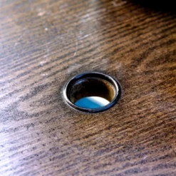 Captiva Designs 5pc Patio Dining Set Steel Frame Table With Umbrella Hole & Gray Textilene Chairs With Wood-like Armrests -Furniture GUEST c6cae922 9bf0 4626 8176 da1a9256b862 1