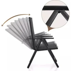 7pc Patio Dining Set With Rectangular Expandable Table & Reclining Chairs - Captiva Designs -Furniture GUEST cd1fdaeb ae5a 4db3 8fa2 42f875916ce6 2