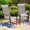7pc Patio Dining Set With Rectangular Table With Umbrella Hole & C-Spring Motion Chairs - Captiva Designs -Furniture GUEST d0327e56 4723 4d70 b80e 02652543a2d9