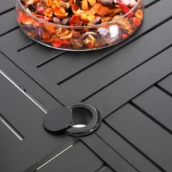 42" Outdoor Stainless Steel Round Dining Table - Captiva Designs -Furniture GUEST d63aacc4 ef18 4315 b4a8 1fdb599a516b