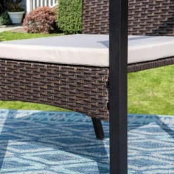 2pk Outdoor Wicker Arm Chairs - Captiva Designs -Furniture GUEST db35f55b b62b 4e51 b40a dff312407b21