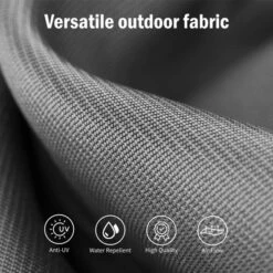 Captiva Designs 9'x15' Rectangular Outdoor Market Umbrella With Crank Handle -Furniture GUEST dcbac764 11eb 467d a956 0a072dc1fa8e