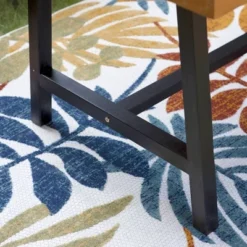 3pc Acacia Patio Dining Set With 2 Benches - Teak - Captiva Designs -Furniture GUEST deb108d0 b09f 4c6e aeac 7841d8cb89e8 1