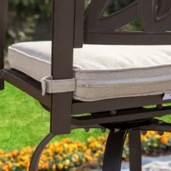 Captiva Designs 7pc Cast Aluminum Bar Height Patio Dining Set With Round Table & Swivel Stools 26 Captiva Designs 7pc Cast Aluminum Bar Height Patio Dining Set With Round Table & Swivel Stools -Furniture GUEST e0c1dd94 8dd6 4063 931a 41628efd9cff