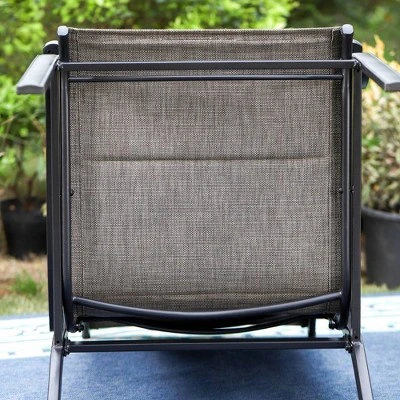 7pc Patio Dining Set With Expandable Steel Table & Metal Padded Arm Chairs - Captiva Designs 16 7pc Patio Dining Set With Expandable Steel Table & Metal Padded Arm Chairs - Captiva Designs - Image 14