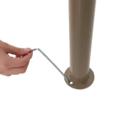 10' X 12' Outdoor Garden Gazebo With Skirts Tent Canopy Beige - Captiva Designs -Furniture GUEST e4f93e2f 9a1a 474d 883b 5b73f91e2921