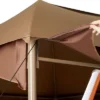 10' X 12' Outdoor Garden Gazebo With Skirts Tent Canopy Beige - Captiva Designs -Furniture GUEST e7ca605e 2e4d 4011 9dd4 a8293d0fba94