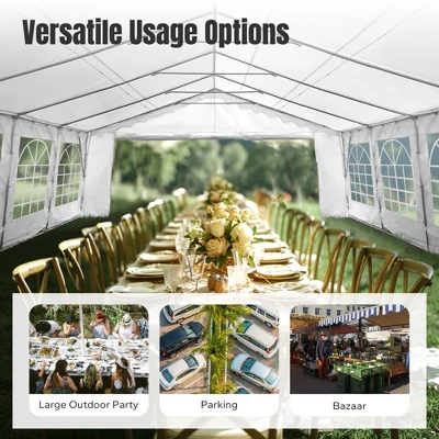 Captiva Designs Heavy-Duty Outdoor Party Tents With Removable Sidewalls - Ideal For Events And Gatherings 12 Captiva Designs Heavy-Duty Outdoor Party Tents With Removable Sidewalls - Ideal For Events And Gatherings - Image 10