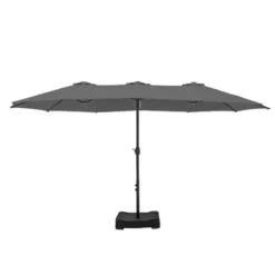 Captiva Designs 9'x15' Rectangular Outdoor Market Umbrella With Extra Large Base -Furniture GUEST ece7c9cb 4f2d 4372 9cfa 90ee340d1b9d