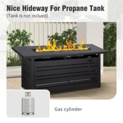 Captiva Designs 4pc Outdoor Wicker Patio Fire Pit Set With Armchairs For Poolside, Backyard 15 Captiva Designs 4pc Outdoor Wicker Patio Fire Pit Set With Armchairs For Poolside, Backyard -Furniture GUEST ef15df5b 5ea0 4713 8034 8a645ab37e18