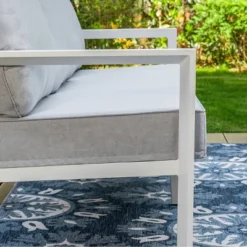 Captiva Designs 6pc Modern Aluminum Outdoor Patio Conversation Set With Coffee Table 15 Captiva Designs 6pc Modern Aluminum Outdoor Patio Conversation Set With Coffee Table -Furniture GUEST f9c60044 4afd 46f1 a396 441da29fac25