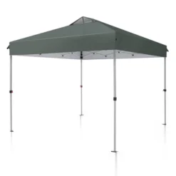 Captiva Designs 10’ X 10’ Outdoor Pop-Up Canopy Tent - Portable Sun Shelter For Camping & Events (Blue) -Furniture GUEST fe2026c9 f350 4cd2 97b7 4694ca2be107